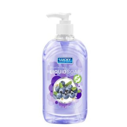 Lucky Liquid Soap, Blueberries 14oz